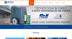 Desktop Screenshot of macfort.com.br
